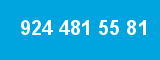 924 481 55 81 924 481 55 81